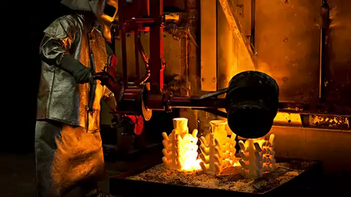 Stainless steel investment casting factory