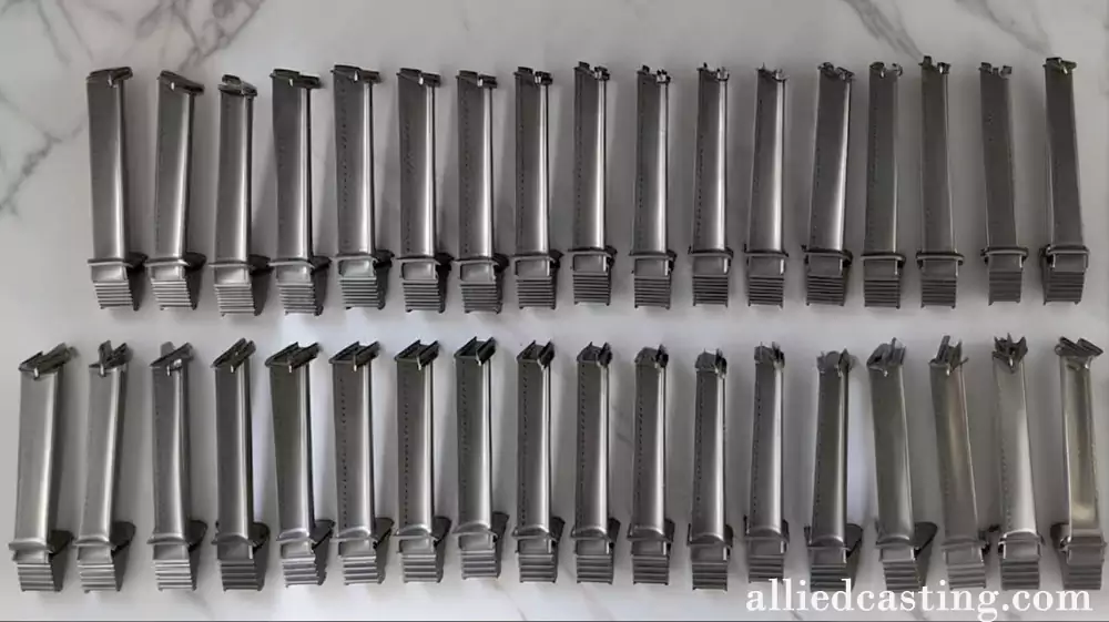 custom turbine blade manufacturing decision