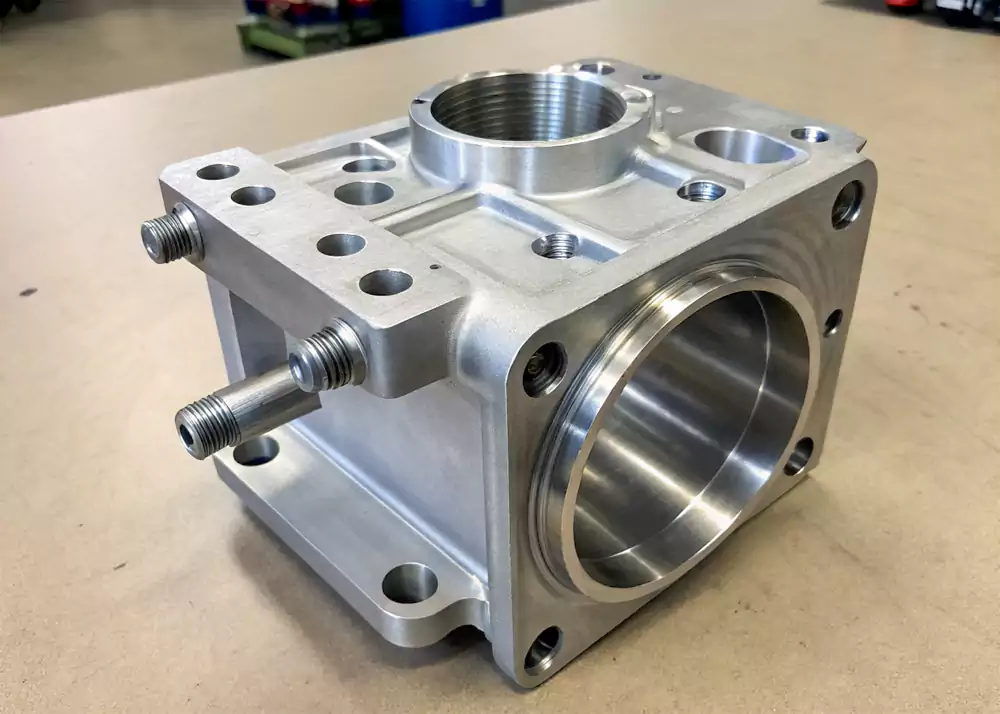 Precision Casting A357-T6 Aluminium Alloy Control Valve Housing