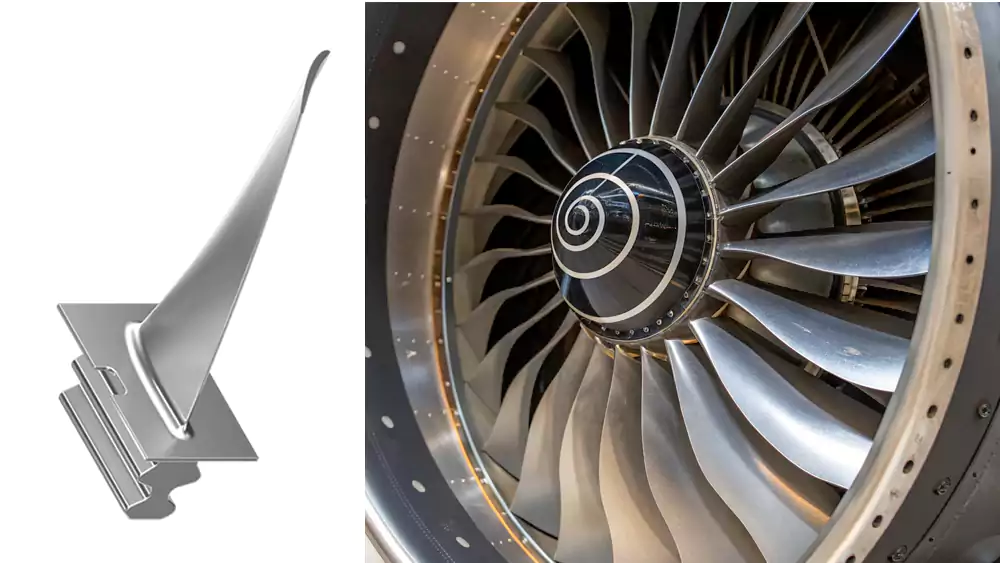 investment casting turbine blade manufacturing process with high precision metal flow control