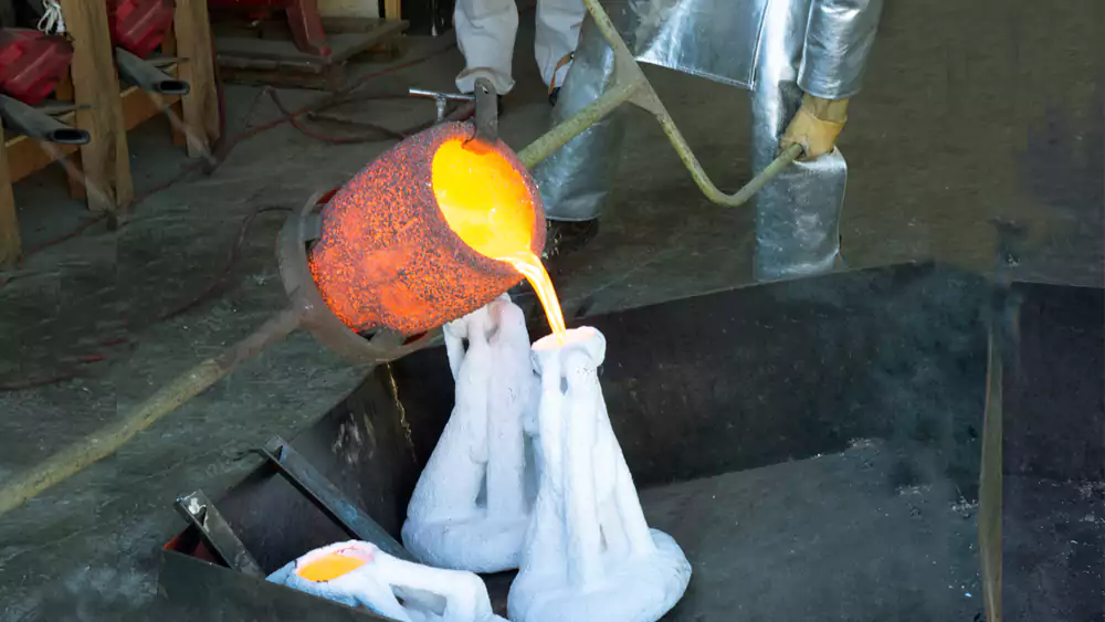 impeller casting process workflow for precision components