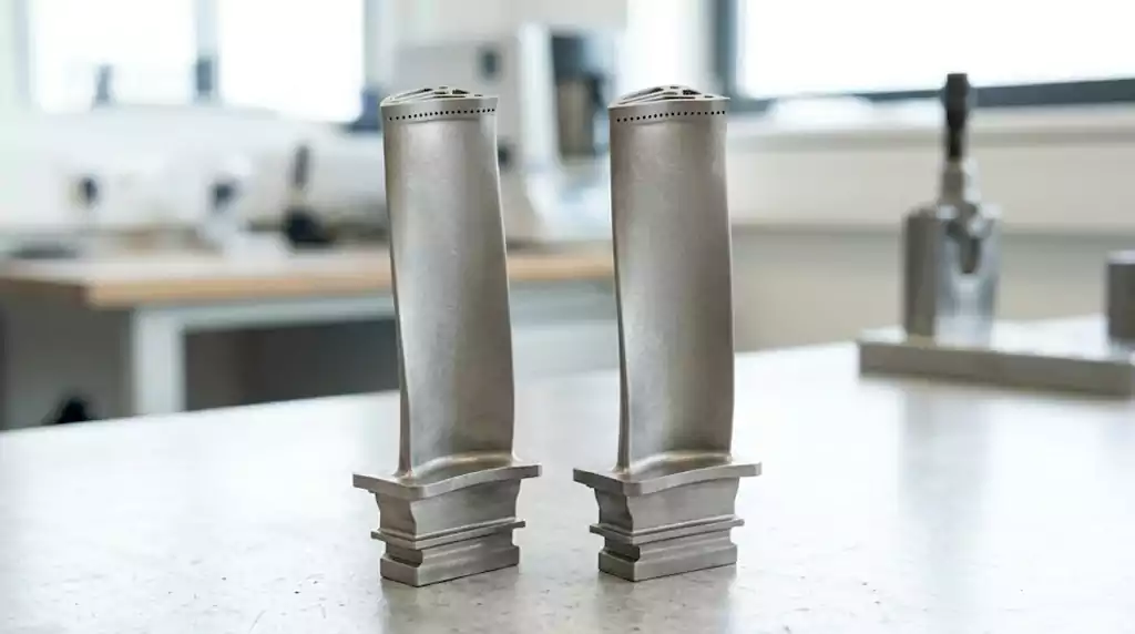 engineer selecting turbine blade grain structure based on temperature and performance requirements