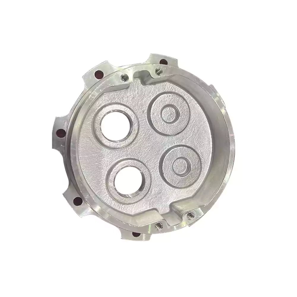 Precision-cast compressor housing and cover
