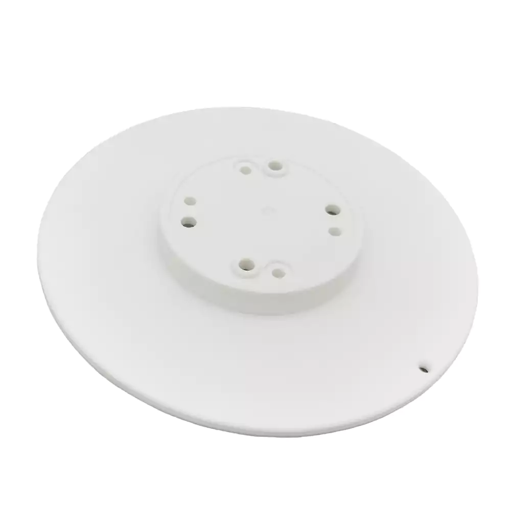 Custom White Plastic Round Base Mounting Bracket