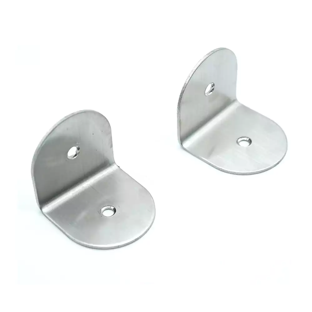 High-Precision Custom Non-Standard L-Shaped Stainless Steel Brackets