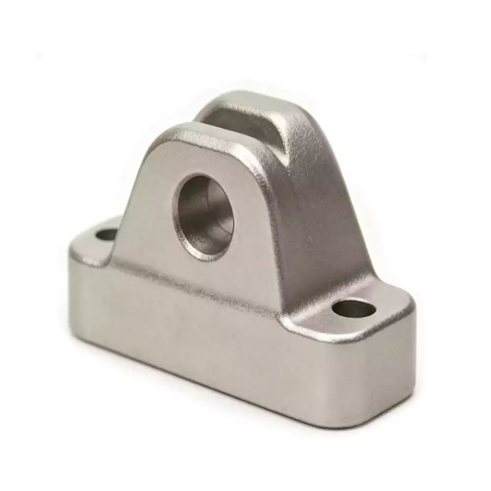 Investment-Cast Aluminum Alloy Double-Ear Hinge Bracket Base