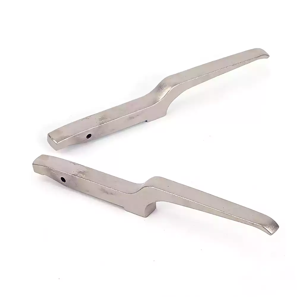 OEM Precision-Cast 316 Stainless Steel Control Lever for Industrial Equipment