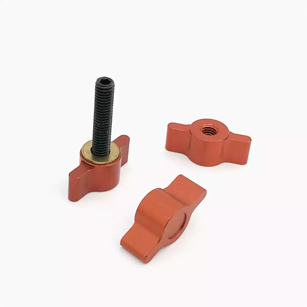 Precision CNC-Machined Aluminum Alloy Anodized Ratchet Knob