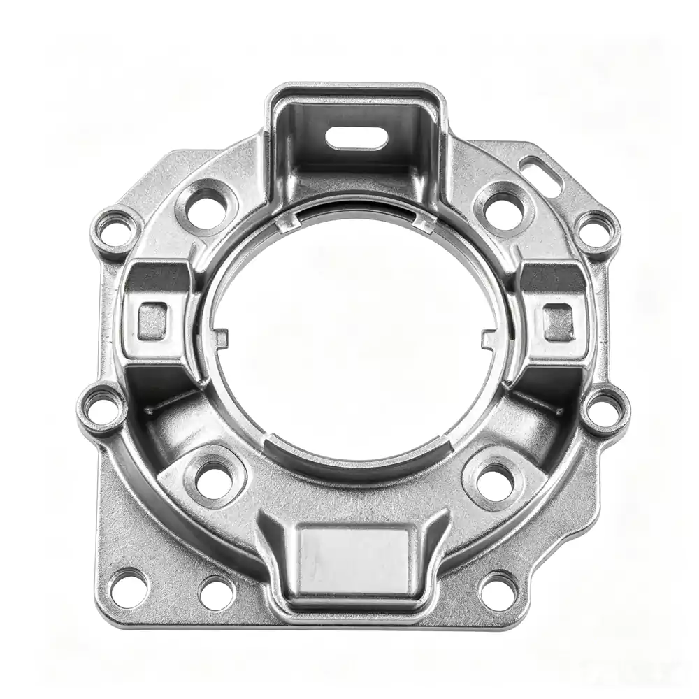 Precision CNC-Machined Aluminum Alloy Flange Mounting Bracket