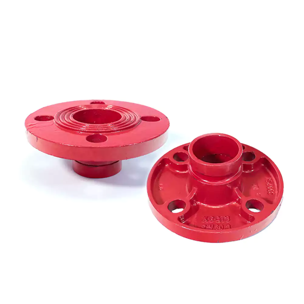 Precision-Cast Ductile Iron Fire Protection Flange Adapters and Pipe Fittings