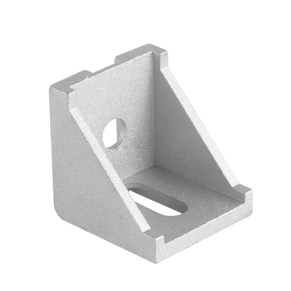 Precision Investment Casting Custom V-Groove Aluminum Alloy Triangular Bracket