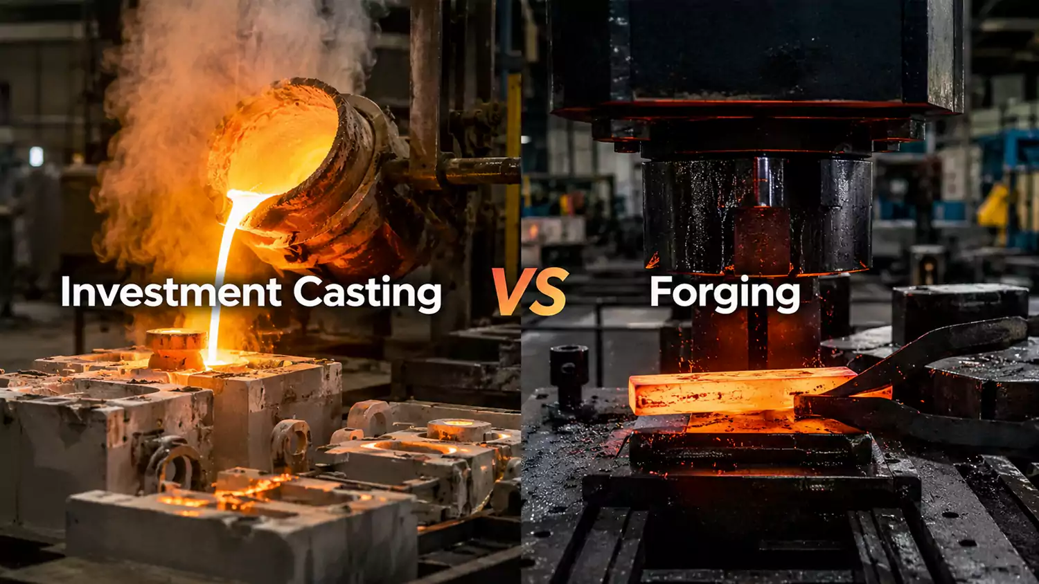 forged and investment cast connecting rods