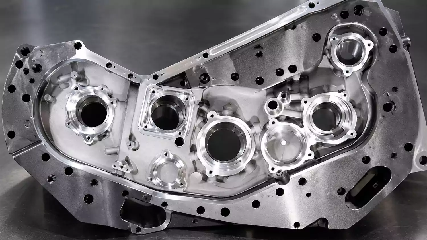Precision CNC machining of gearbox housing bearing bores